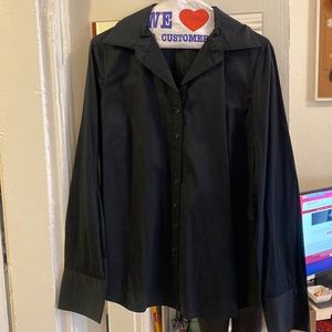 Women’s Black Button-Down